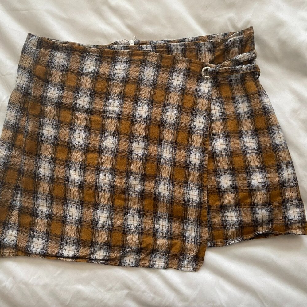 Ten Sixty Sherman plaid mini skirt